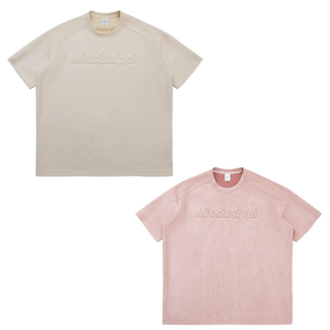 เสื้อยืดโอเวอร์ไซส์ลายนูนสำหรับผู้ชายเสื้อยืดโอเวอร์ไซส์ลายโลโก้แบบสั่งทำใหม่ล่าสุดออกแบบได้ตามต้องการ - Product Image 1
