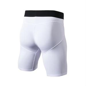 Venta caliente pantalones cortos de gimnasio para Hombres estilo de calle diseño personalizado compresión transpirable único pantalones cortos de malla sólida cintura elástica - Product Image 2