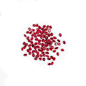 Rubis naturels de Bangkok, ovales calibrés 3x4mm 4x5mm, qualité supérieure, pierre précieuse en cristal, taille brillante, personnalisable, traité thermiquement, rose-rouge - Product Image 2