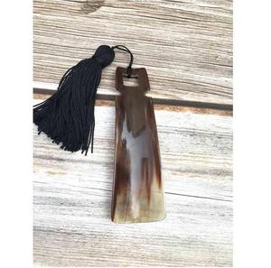 Cuerno de zapato plano natural de búfalo más vendido con mango Precio al por mayor del fabricante líder por Crescent Crafts - Product Image 2