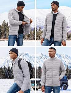 2025 Premium Cálido impermeable ligero aislado invierno prendas de vestir exteriores moda Streetwear a granel al por mayor - Product Image 5