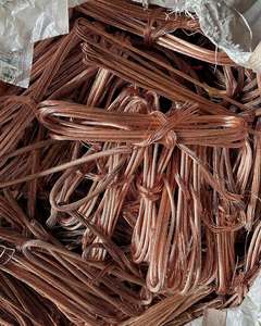 Wholesale Copper Wire Scrap Bright Red Copper Wire Bulk Bagged Copper Metal Recycling Material Top pure 99.99% copper wire scrap - Product Image 5