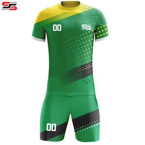 High Quality Full <b>Set</b> Football Jersey Quick Dry Heat-Transfer Printed Fabric Soccer Uniform Summer Sleeveless Unisex - Product Image 6