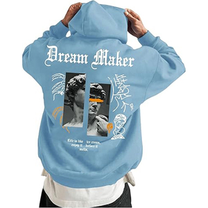 Season Demand New Custom Printed Hoodies Mayorista Tela de alta calidad utilizada con bolsillos delanteros Hombres Hoodies Custom - Product Image 2