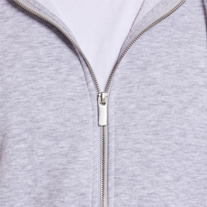 Sudadera con capucha y cremallera personalizada con cremallera en blanco 500gsm Sudadera con capucha mezclada de algodón Sudadera con capucha con cremallera para hombre de lana de peso pesado para la venta - Product Image 6