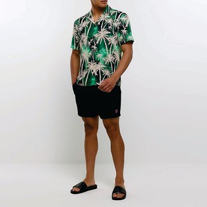 Été 2023 Hawaiian Beach Style Print Men Fashion Vacation Shirt and Shorts Ensemble deux pièces - Product Image 2