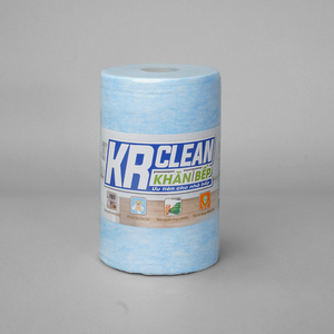 Rouleaux de cuisine jetables de haute qualité Chiffons de nettoyage absorbants en tissu non tissé Spunlace originaires du Vietnam - Product Image 1