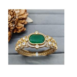 B0racelet เพชรที่ทันสมัยประกายเพทายกำไลข้อมือเพชรสุดอินเทรนด์ดีไซน์รูปใบโคลเวอร์สุดหรูสำหรับผู้หญิงและเด็กผู้หญิง - Product Image 1