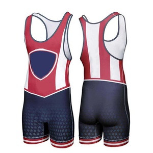 Trajes de Lucha para Niños, Diseño Juvenil, Servicio OEM, Transpirables, Sublimados, de Poliéster - Product Image 3