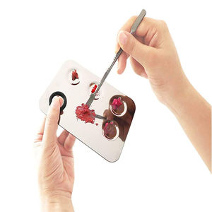 Espátula Cosmética de Acero Inoxidable de Doble Extremo Personalizable, Herramienta para Mezclar Cremas de Marca Privada, Fuente de Alimentación Eléctrica, Alta Calidad, CE - Product Image 4