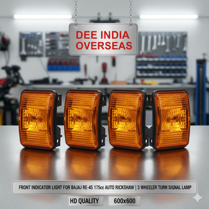 ไฟเลี้ยวหน้าสำหรับรถตุ๊กตุ๊กบาจาจ RE-4S 175 ซีซี |   ไฟเลี้ยวรถสามล้อ - Product Image 1