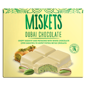 Miskets Barre de chocolat aux noisettes de Dubaï 100g Vente chaude en gros Prix d'usine Premium Quality Sweet Snack Chocolate Supply - Product Image 3