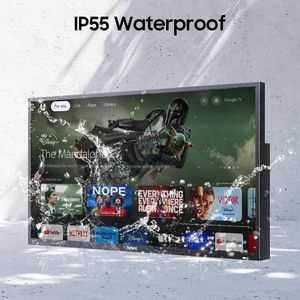 Televisor Inteligente para Exteriores de 75 Pulgadas, Resistente al Agua, 1000 Nits, Resistente a la Intemperie, para Terraza, Patio, Jardín, Retroiluminación LED, 120Hz, Android, para Baño - Product Image 6