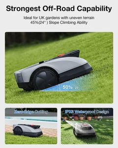 For Ecovacs GOAT O600 RTK <b>Robot</b> Lawn Mower 600m² Wire-free Setup Multi-fusion RTK Navigation AIVI AI Obstacle Avoidance - Product Image 4