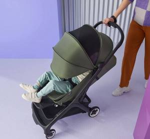 Poussette de voyage complète BBugaboos Butterfly2 de qualité supérieure - Poussette bébé pliable en alliage d'aluminium pour systèmes 0-3, système de poussée - Product Image 4