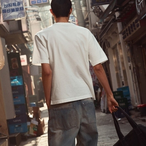 Camisetas de hombre Camiseta de verano de manga corta para hombre Diseño de alta calidad Casual 100% algodón para hombres holgados impresos - Product Image 5