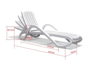 Chaise longue en rotin haut de gamme toutes saisons, élégante et minimaliste, pour patio, lit de plage commercial premium, fournisseur pour intérieur et extérieur - Product Image 5