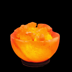 Charger USB Natural <b>Crafts</b> Fire Bowl Lucky Lamp From Pakistan Pink Stone Manufacture Price <b>Wooden</b> Base Himalayan Salt Lamps - Product Image 5