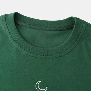 100 % Cotton Microfiber 2026 New Slim Fit Men Plain Lightning <b>Patchwork</b> Home Casual Loose T-<b>Shirt</b> for Men Hip Hop - Product Image 4
