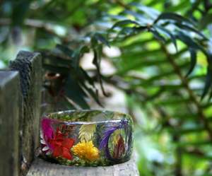 Bijoux POPULAIRES Résine Acrylique Bracelet Bracelet Exagéré Éblouissant Multicolore Large Irrégulier Carré Acrylique Bracelets pour - Product Image 2