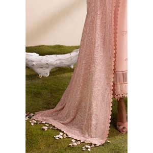 ชุดสูทผ้าลอนปักลาย 3 ชิ้นสำหรับผู้หญิง พร้อมผ้าคลุมไหล่ชีฟองปักลาย รุ่น PM-62001 - Product Image 4