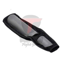 Protège-tibias en cuir personnalisé de haute qualité avec logo TAKESHI FIGHT GEAR, protection professionnelle flexible pour la boxe, couleur personnalisée