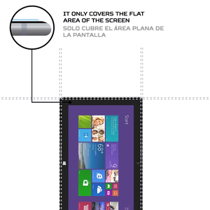 ฟิล์มกันรอย ANTISHOCK สำหรับแท็บเล็ตไมโครซอฟต์ เซอร์เฟซ โปร 2 - Product Image 4