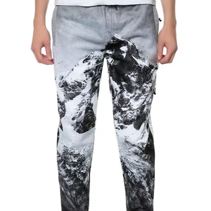 Pantalones Deportivos Sublimados de Forro Polar 100% Algodón, Bordados Personalizados, Impresos, de Secado Rápido, Resistentes al Viento, Ecológicos, para Hombre y Mujer, Hechos a Medida - Product Image 1