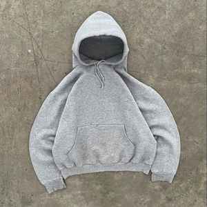 Sudadera con Capucha Unisex para Hombre, Color Sólido, Informal, de Moda, Gruesa, 100% Algodón, Ecológica, con Logotipo Personalizado - Product Image 4