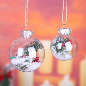Luxury Quality Wholesale Best Design <b>Bauble</b> <b>Glass</b> Hanging Ball Christmas Decorations <b>Glass</b> Balls Party Festive and Garden Decor - Product Image 2