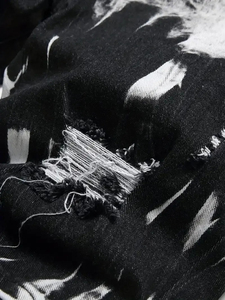 กางเกงขาสั้นผ้ายีนส์ขาสั้นสำหรับผู้ชายระบายอากาศได้ดีดีไซน์ตามสั่งและรับโลโก้ได้ - Product Image 3