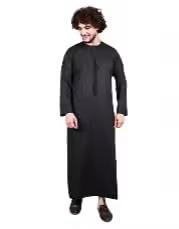 2025 Thobe Jubbah pour hommes sur mesure Styles de vêtements musulmans traditionnels et accessoires Conçus par l'usine pour les designers de Jilbab 2025 - Product Image 2