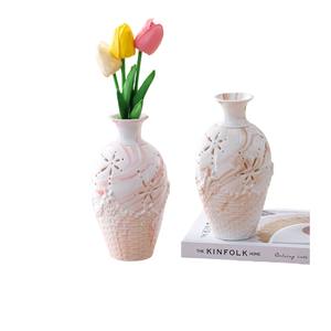 Florero de cerámica esmaltado moderno personalizado de alta calidad para decoración del hogar florero de cerámica para la decoración lujosa del hogar y del restaurante - Product Image 6