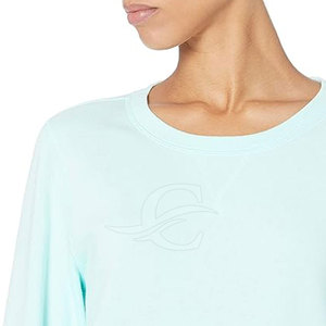 Sudadera de punto teñida Lisa suelta para mujer de la mejor calidad, Jersey informal con estampado de invierno, capucha de lona, forro de longitud larga disponible - Product Image 4