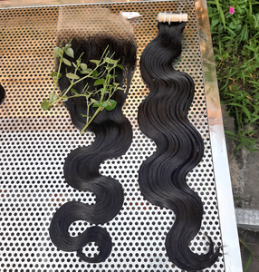Top Wholesale Vietnamese Remy Virgin Human <b>Hair</b> Bundles Custom Raw Pre-Stretched <b>Braiding</b> - Product Image 5