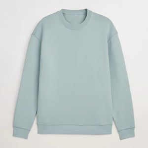 100% Heavy Cotton Fleece High Quality Oversized Blank Crewneck Custom Printing logo Streetwear Low Moq Sweatshirt - Product Image 6