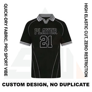 Conjunto de Camiseta de Fútbol Vintage Unisex Personalizada, Manga Corta, Números del Equipo Impresos, Secado Rápido, Transpirable, Ropa Deportiva que Absorbe el Sudor - Product Image 4