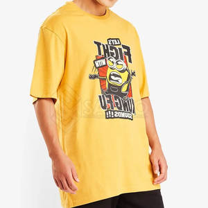 Camiseta media estampada de manga con estilo para hombre al mejor precio 100% algodón Street Wear Low MOQ - Product Image 3