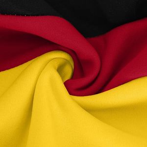 Survêtement personnalisé pour hommes Ensemble de sport 2 pièces avec votre logo Pantalon de jogging et sweat à capuche zippé à manches longues Patchwork Design - Product Image 4