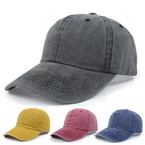 Gorras de béisbol deportivas suaves sin estructura de algodón lavado Vintage desgastado para hombre con logotipo personalizado unisex - Product Image 6