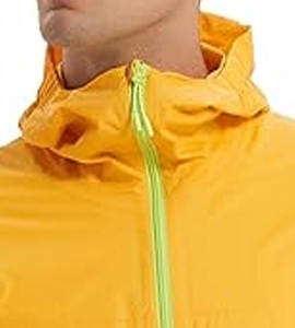 Chaqueta de lluvia para hombre 2025 impermeable con capucha chaqueta cortavientos ligera para hombre chaqueta de lluvia transpirable cargada por Dress Sports - Product Image 2