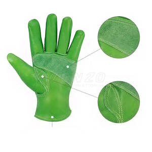 Gants en cuir véritable pour écran tactile pour hommes, doublure chaude et douce pour l'hiver, ajustement confortable pour la conduite, l'équitation et l'utilisation quotidienne en extérieur - Product Image 2