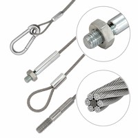 Kit de suspension de plafond en câble, système de suspension en câble d'acier inoxydable FENGMIN OEM