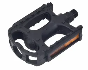 Durable Plastic Pedal Set in Black Color for Road Bicycle Plastic bicycle pedal set non slip plastic pedal