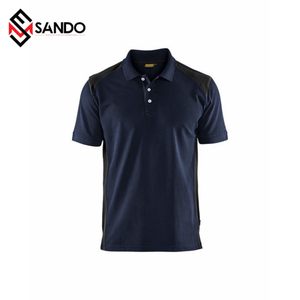 Camiseta de trabajo de 100 algodón, ropa de trabajo para construcción, Polo OEM, venta al por mayor - Product Image 3