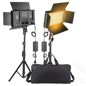 NUEVO Kit de Iluminación LED Bicolor LED-U600+ con Trípode, Bolsa de Transporte, Iluminación de Estudio Ligera con Cable para Fotografía - Product Image 1