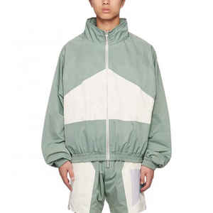 Ensemble short coupe-vent personnalisé pour hommes Mad Nylon Polyester Jogging Wear Ensembles courts coupe-vent - Product Image 1