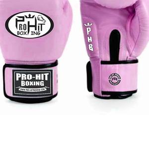 Ropa de entrenamiento Empuñaduras de mano Guantes de boxeo de combate Fabricante de etiquetas privadas impresas personalizadas Guantes de boxeo de entrenamiento de cuero PU - Product Image 6