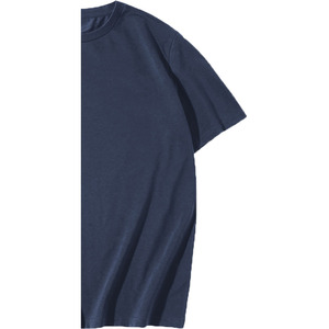 High Quality Customizable Front Plus Size Men's T-shirt Blank 200gsm Spandex Cotton <b>Bamboo</b> <b>Fiber</b> Soft <b>Fabric</b> Oversized Fit - Product Image 5