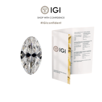 SHREERAJ SOLITAIRE Diamant de laboratoire certifié IGI, taille ovale, provenant de mine ancienne, couleur D/E, pureté VVS2, 1.00-1.10 carats, pierre lâche pour bijoux